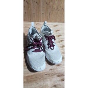 Adidas Crazy flight Cross Trainer Womens Size 9.5 GY9270 White Metallic Silver